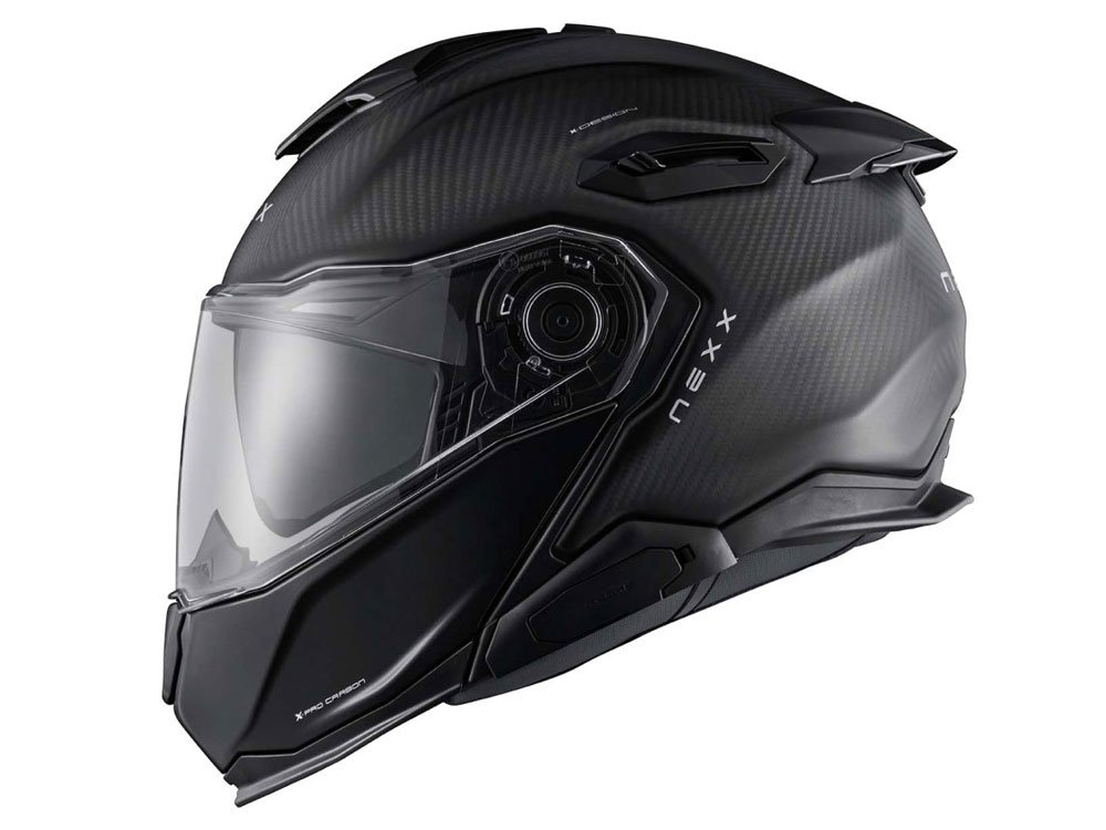 Nexx X.Lifetour Zero Pro Carbon Motorradhelm (Schwarzmatt/Carbon)
