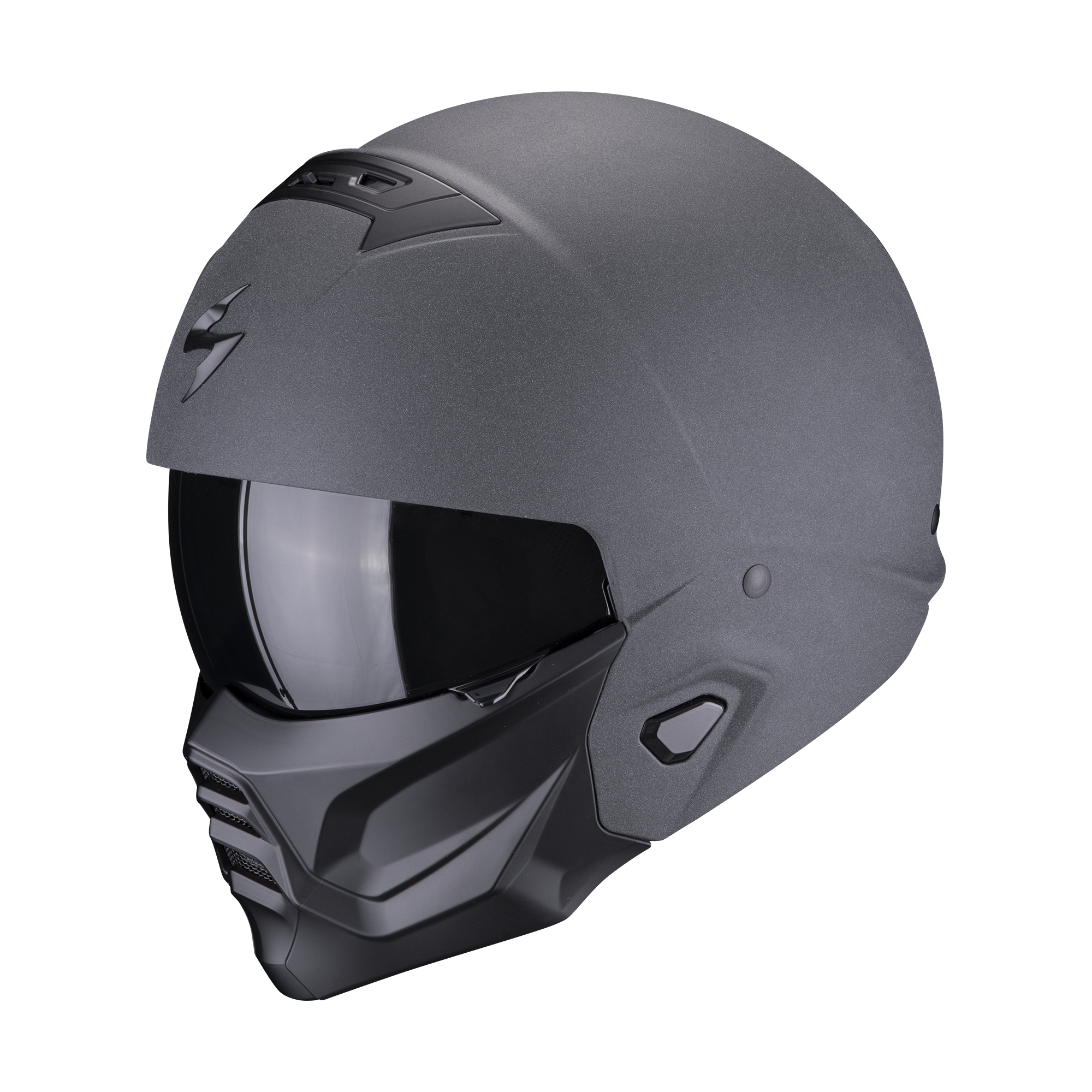 Scorpion EXO-Combat II Graphite Streetfighter Helm (grau)