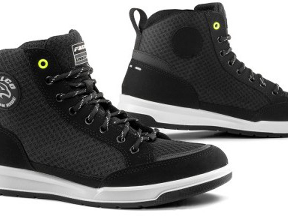 Falco Airforce Motorradschuh (Schwarz)