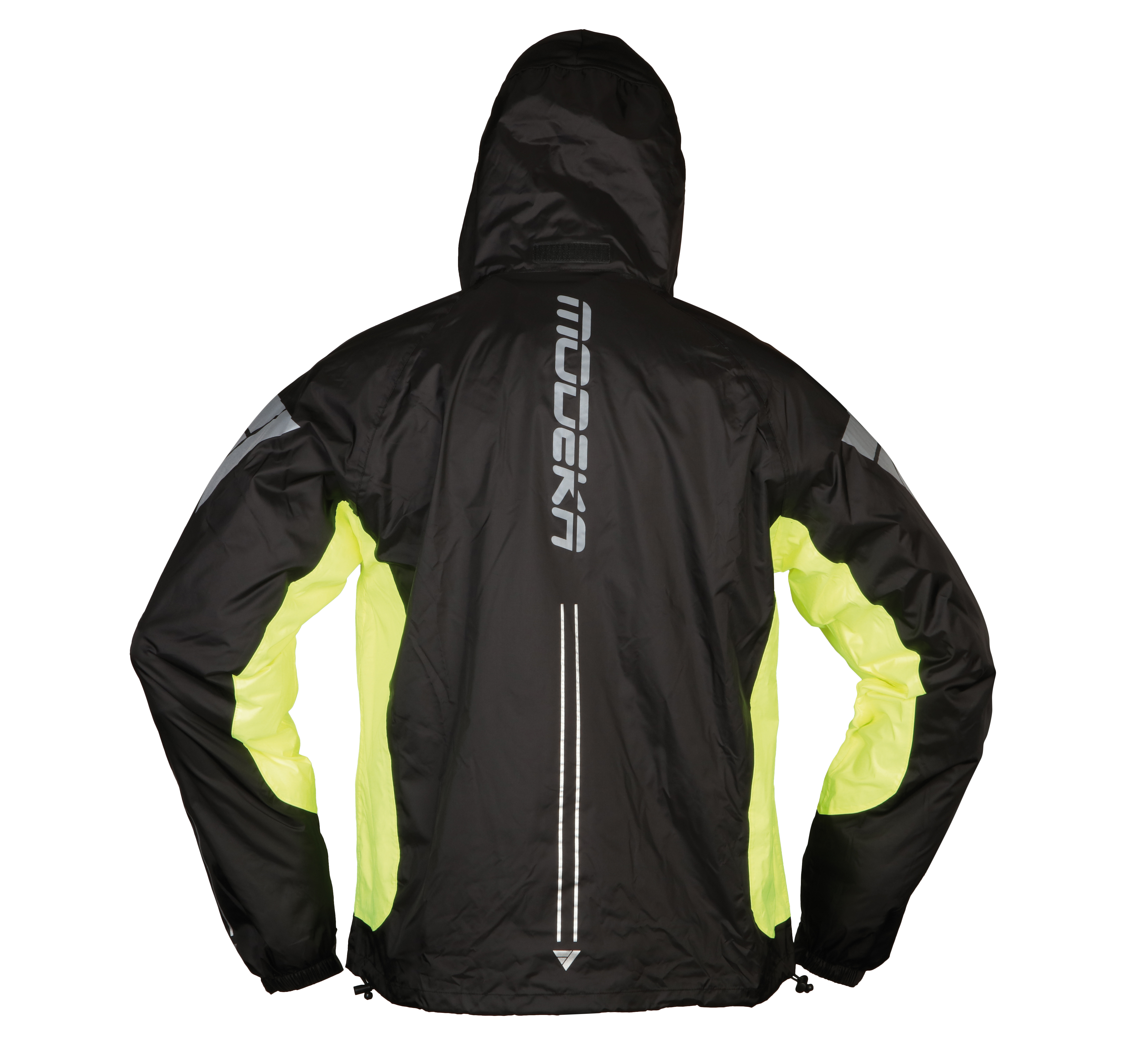 Modeka AX-DRY II Regenjacke unisex (schwarz/gelb)