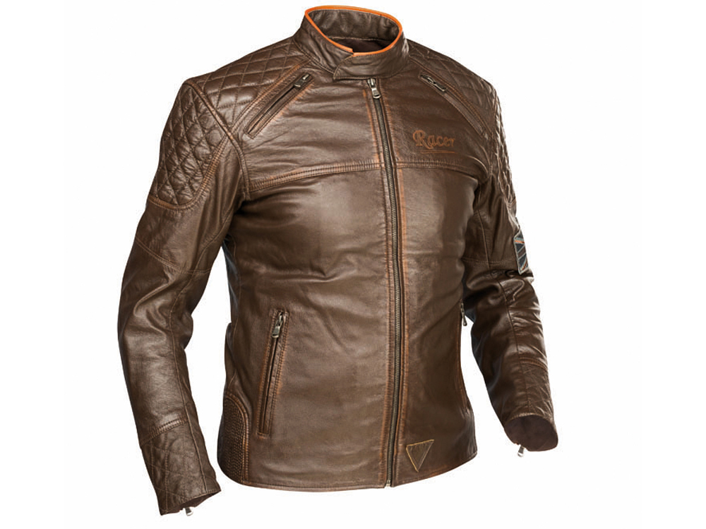 Lederjacke Racer SCRAMBLER