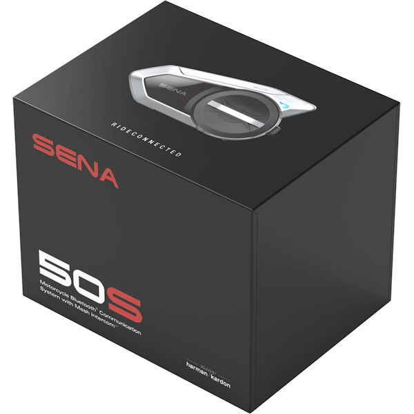 SENA 50S Einzelset Sound by Harman Kardon Helmsprechanlage (schwarz)