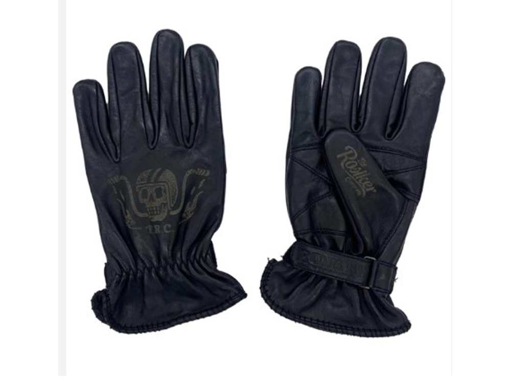 Rokker Tattoo Ape Motorradhanschuhe (Schwarz)