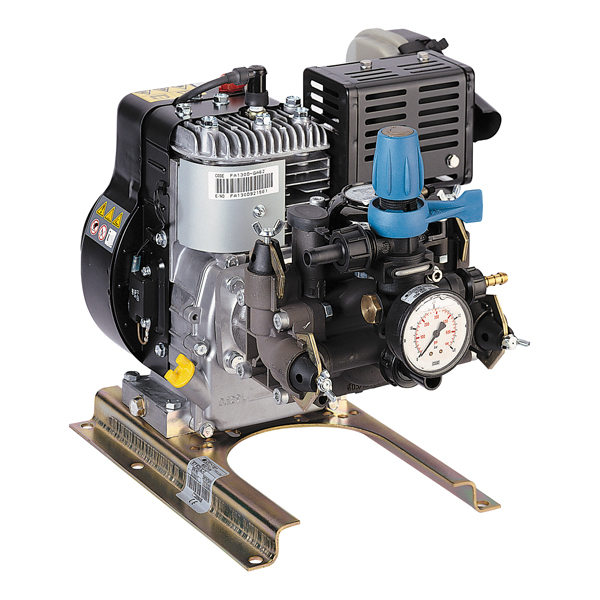 ZUWA Membranpumpen mit Elektro- oder Verbrennungsmotor, MC 25 mit 4-Taktmotor