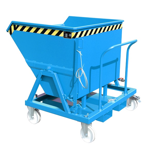 BAUER Südlohn BAUER Späne-Kippmulde SKS 550, Lichtblau