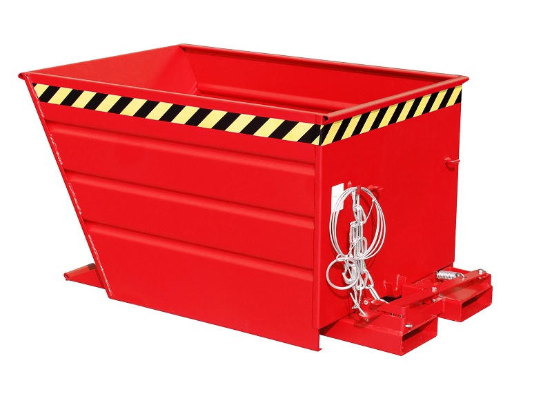 BAUER Südlohn Kippbehälter VG 550, Feuerrot