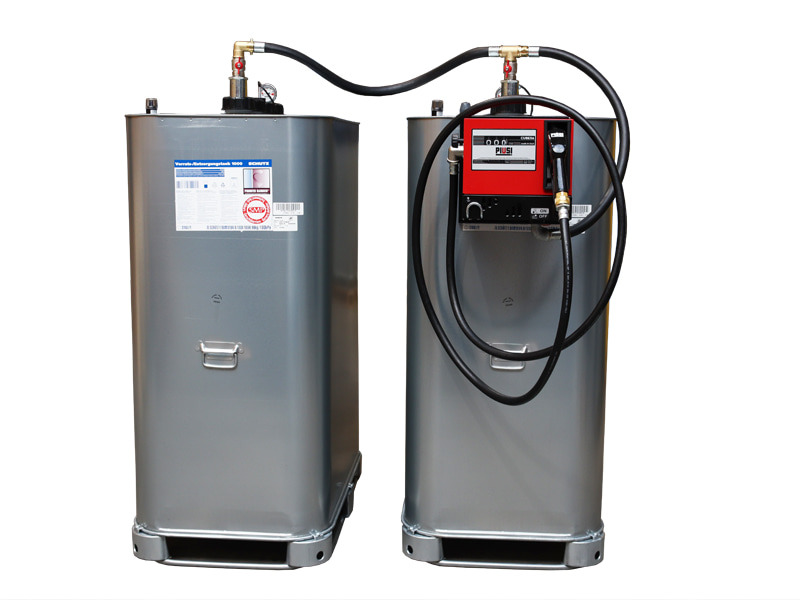 Dieseltankanlage Schütz VET 2.000 bis 3.000 Liter Cube