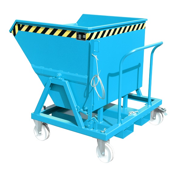 BAUER Südlohn Kippmulde KS 550, Lichtblau