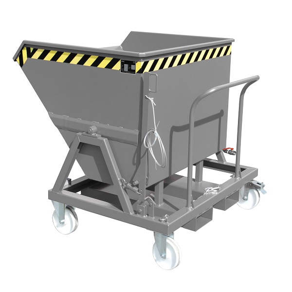 BAUER Südlohn BAUER Späne-Kippmulde SKS 550, Mausgrau