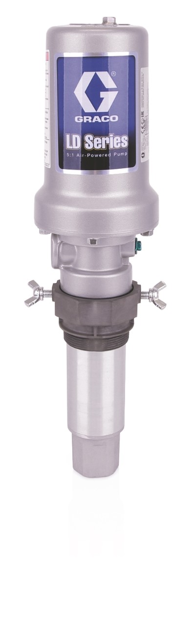 Graco Druckluft Ölpumpe Modell 5:1, PVC Saugrohr für 200-l-Fass (ablängbar), PVC Saugrohr für 200-l-Fass (ablängbar)