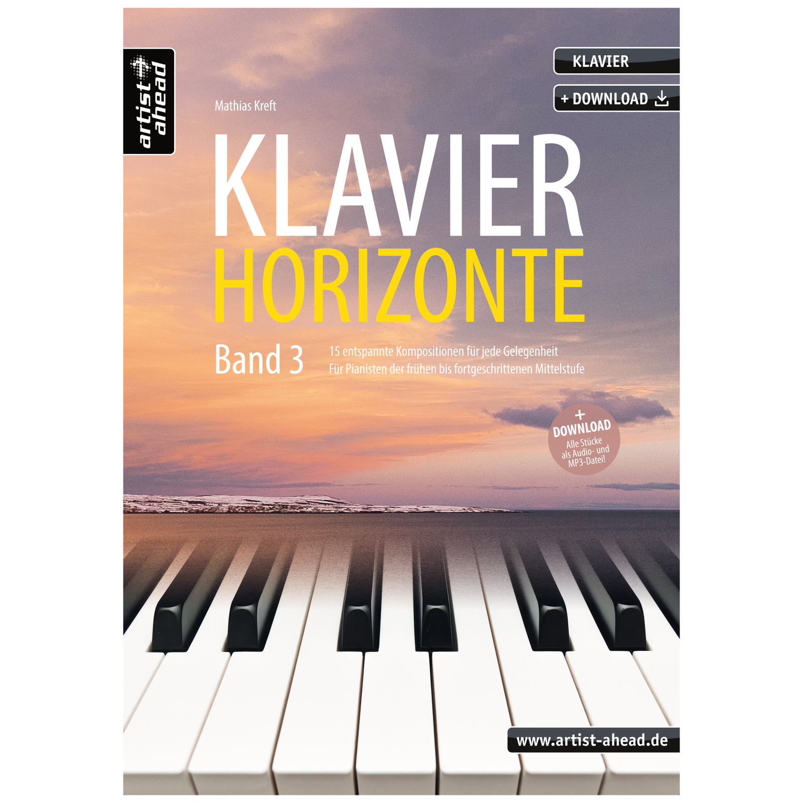 Artist Ahead Klavier-Horizonte - Band 3 - Mathias Kreft