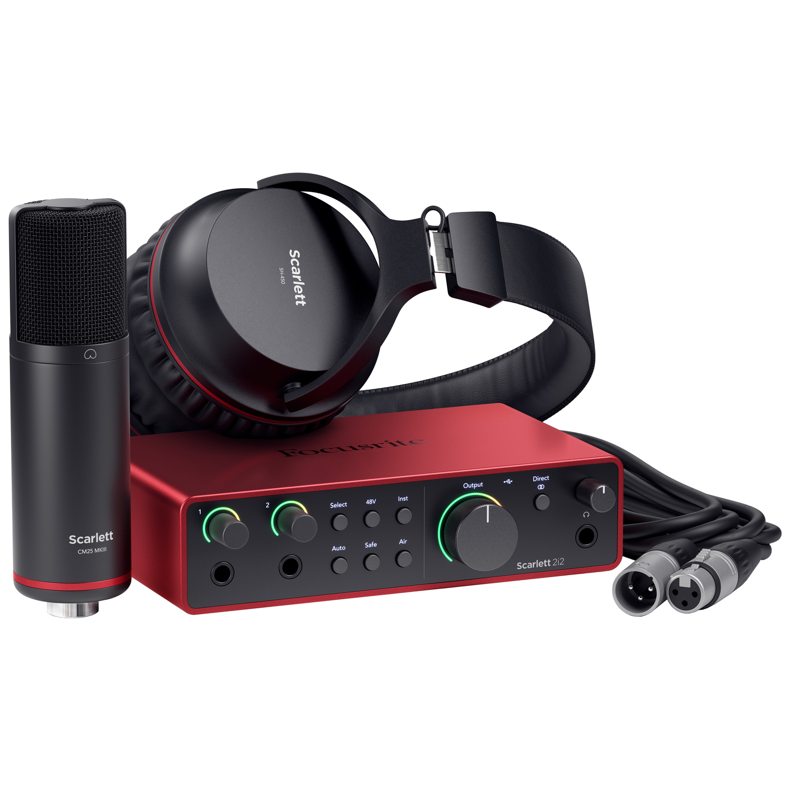Focusrite Scarlett 2i2 Studio 4th Gen