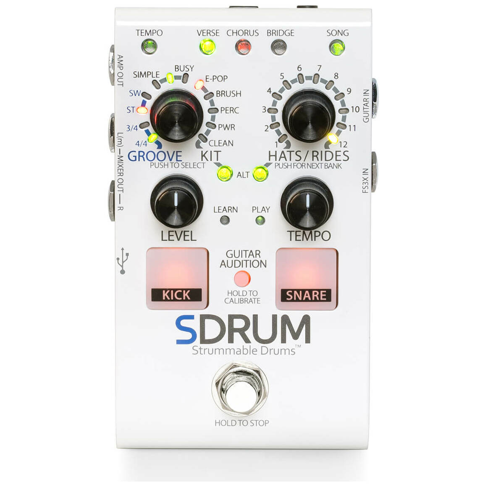 DigiTech SDRUM Strummable Drums