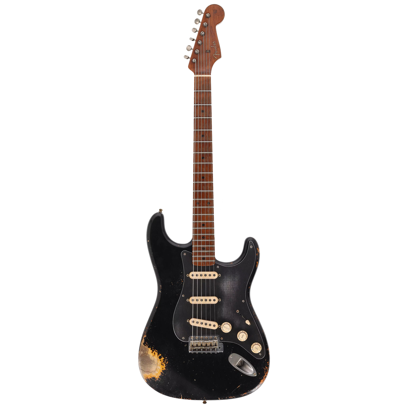 Fender Custom Shop 50´s Stratocaster HVYREL BLK over VB Masterbuilt Andy Hicks #R147632