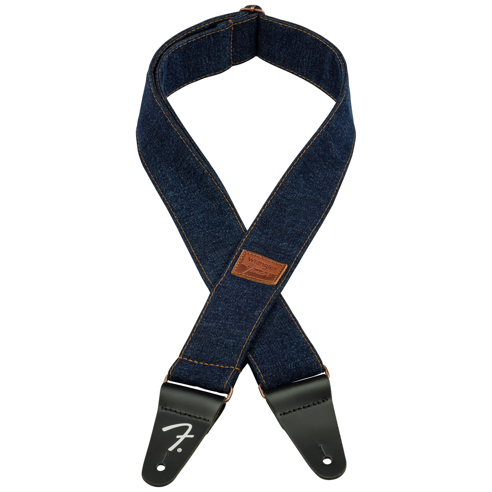 Fender Wrangler Denim Strap Dark Indigo