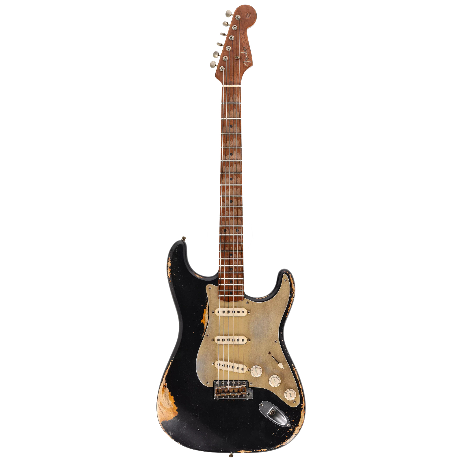 Fender Custom Shop 50´s Stratocaster HVYREL BLK over VB Masterbuilt Andy Hicks #R129489