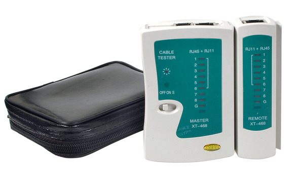 LANTester Network&Modularkabel -- RJ11/12/45