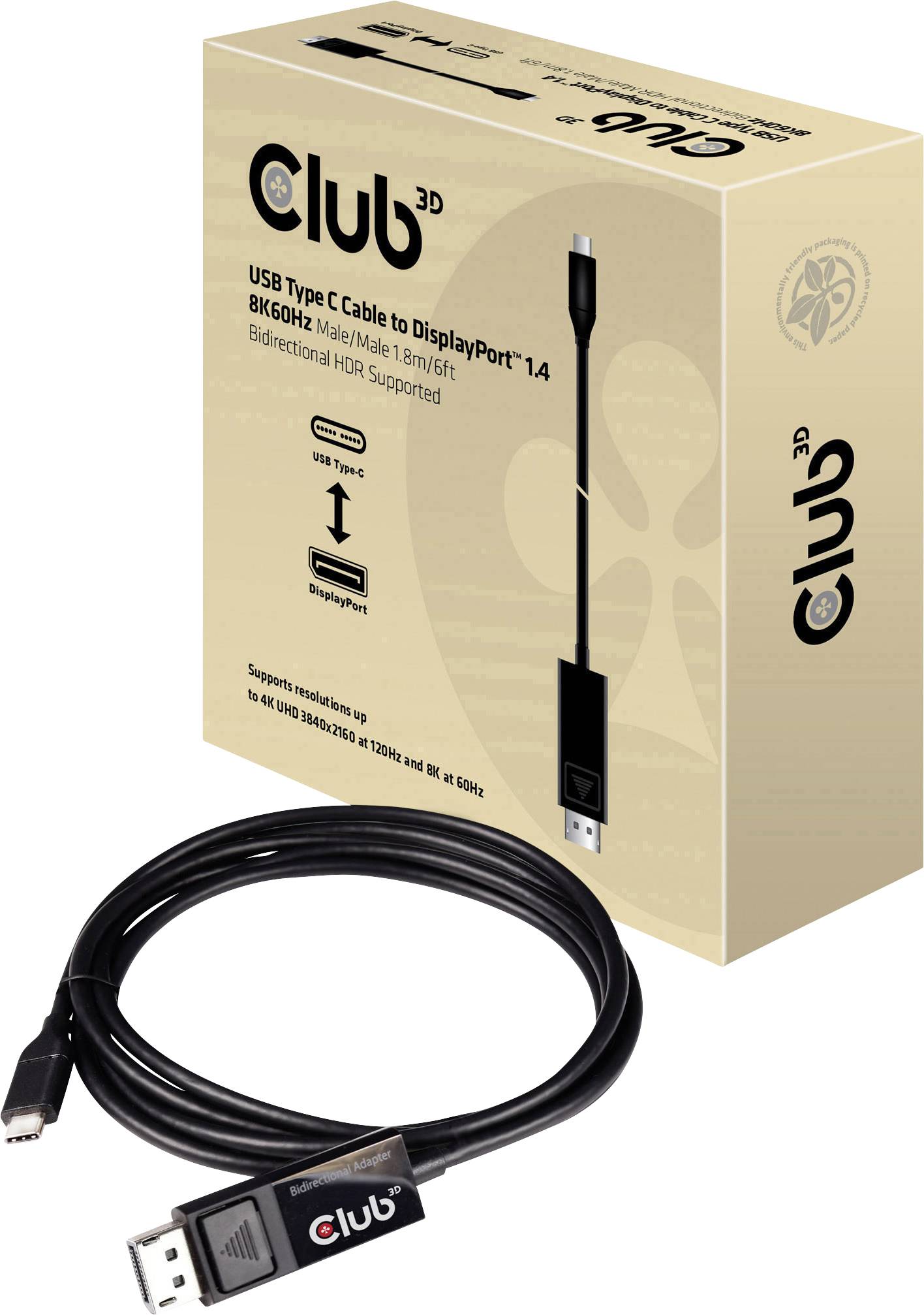 Club3D Kabel   USB 3.1 Typ C  src=