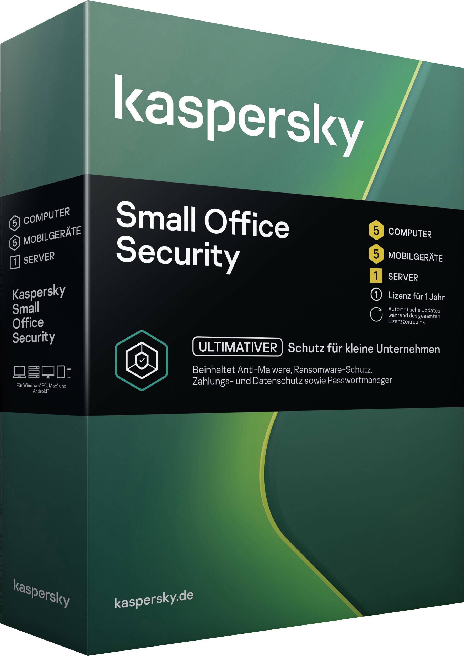 Kaspersky Small Office Security 5User  Version 7.0