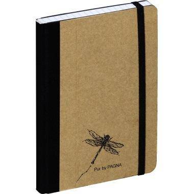 PAGNA Notizbuch A6 Pur 192S kariert natur 1Stk
