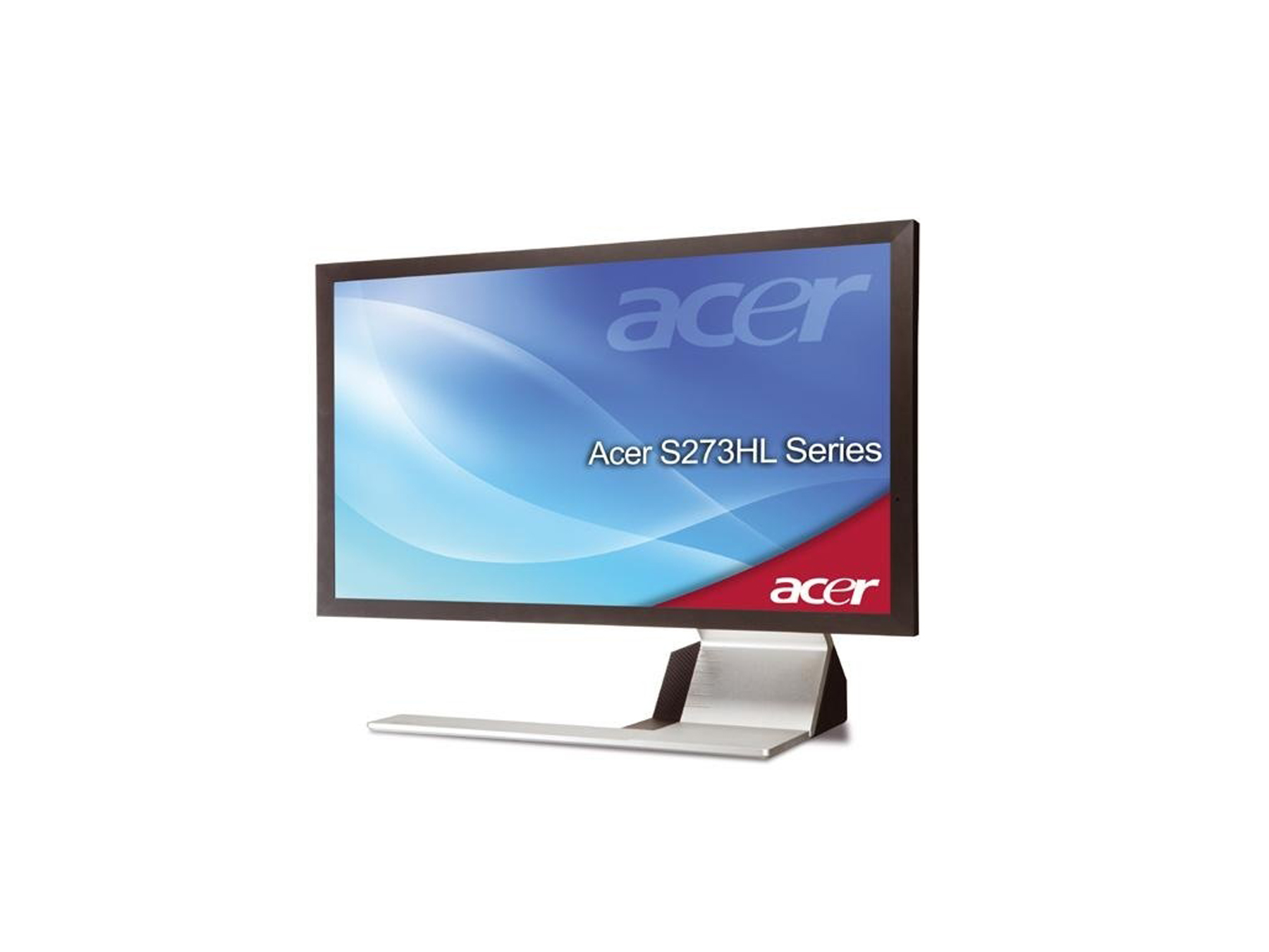 Acer S273Hl Ultraflacher LED-Monitor 27' FHD IPS 300 cd/m², 2ms, 12.000.000:1
