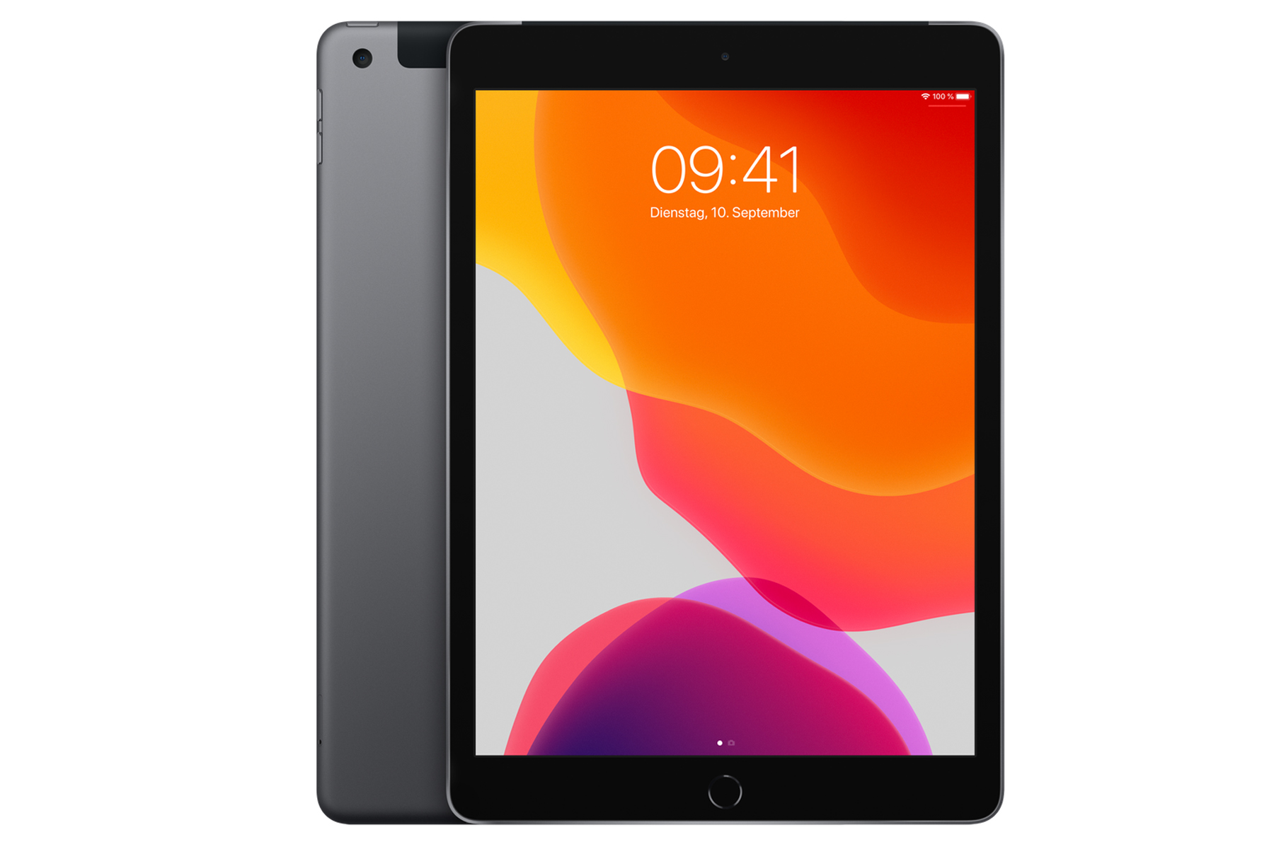 Apple iPad Wi-Fi + Cellular 2019 4G LTE Tablet 128Gb Space Grau (A2198)