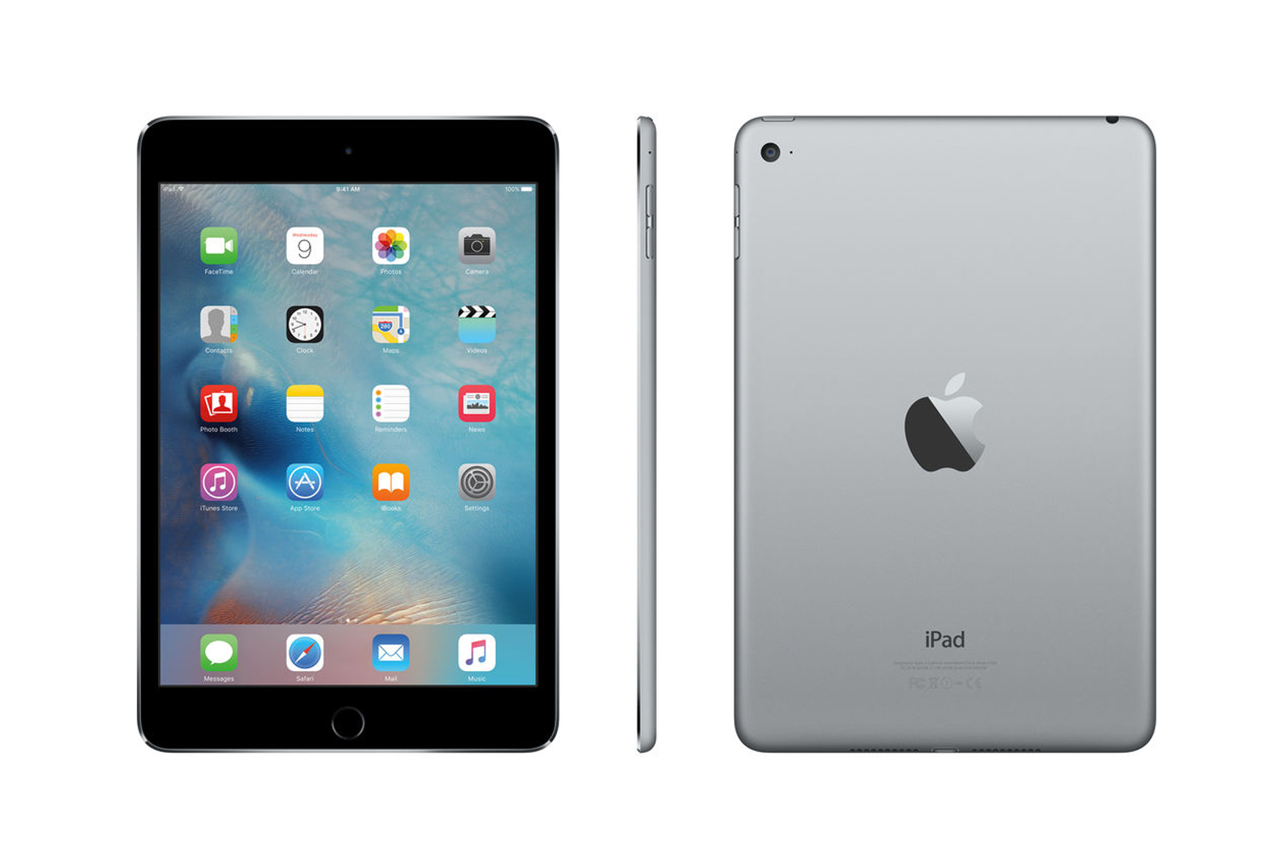 Apple iPad Mini 4 Tablet 7.9' Wi-Fi 128Gb Space Grau (A1538)