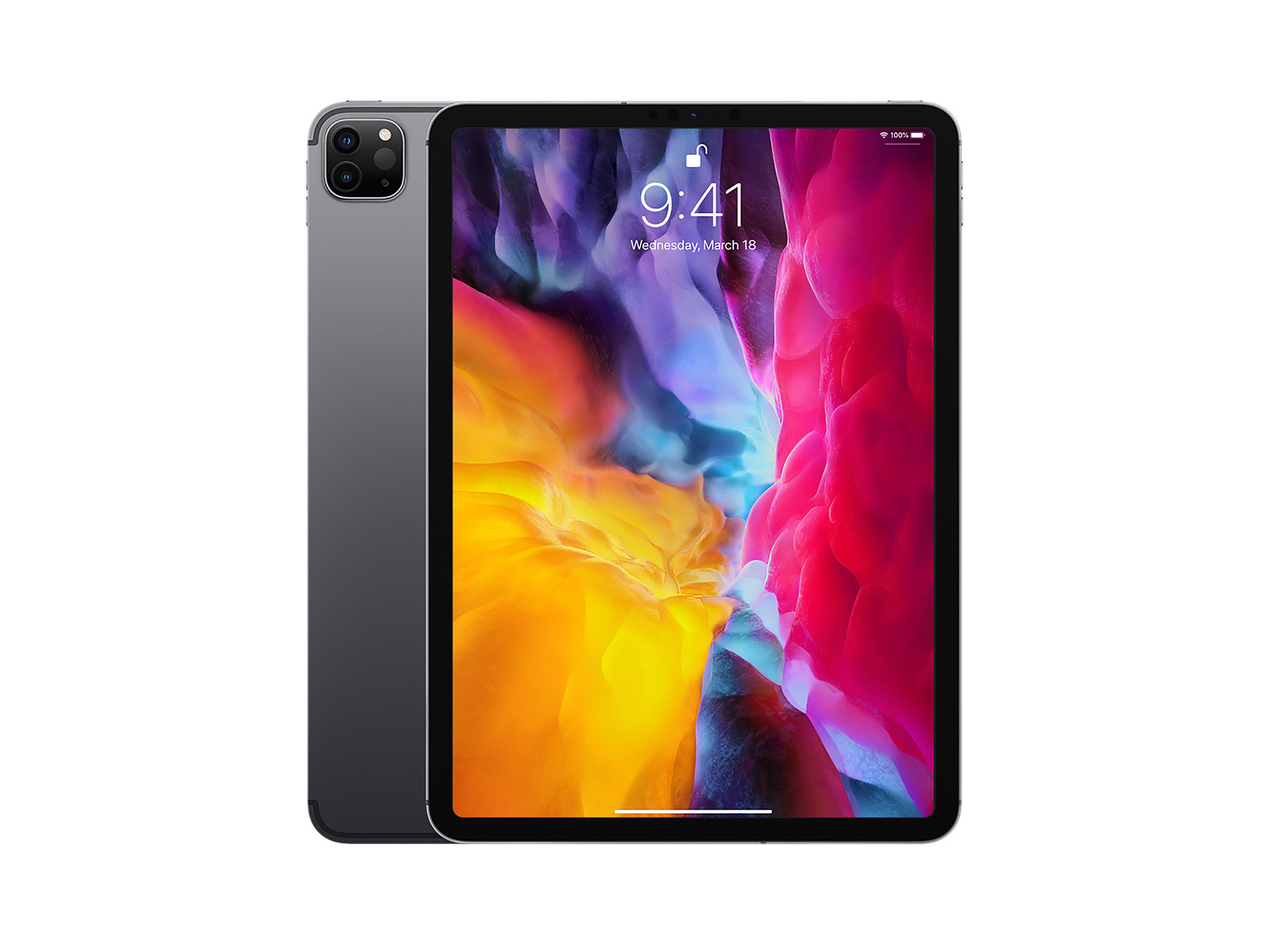 Apple iPad Pro 11 2nd. Gen Wi-Fi + Cellular (4G) (2020) A2230 - Space Grau 128Gb