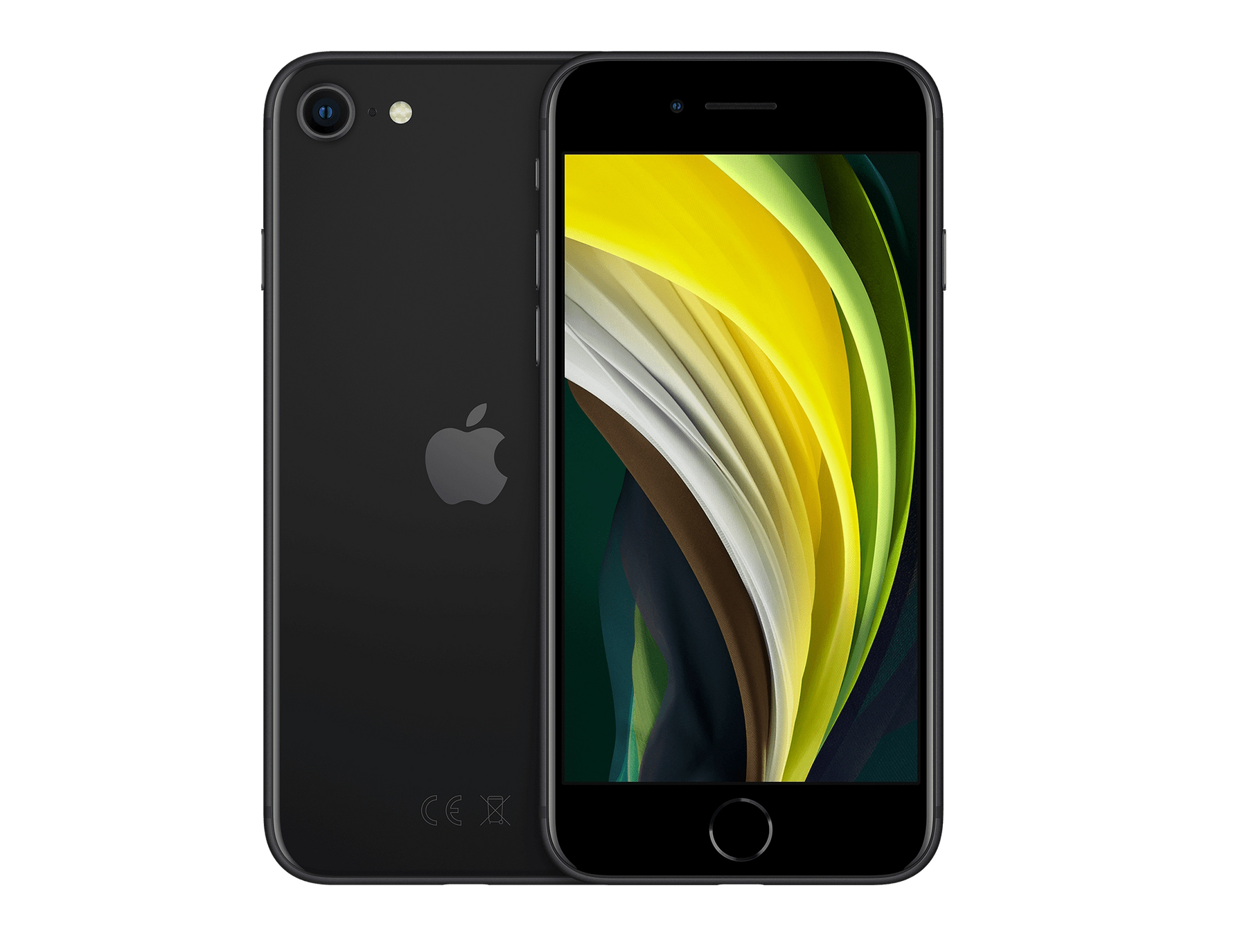 Apple iPhone SE (2020) 2nd Gen. 64Gb - Black Dual-SIM, 4G Wwan ohne SIM-Lock