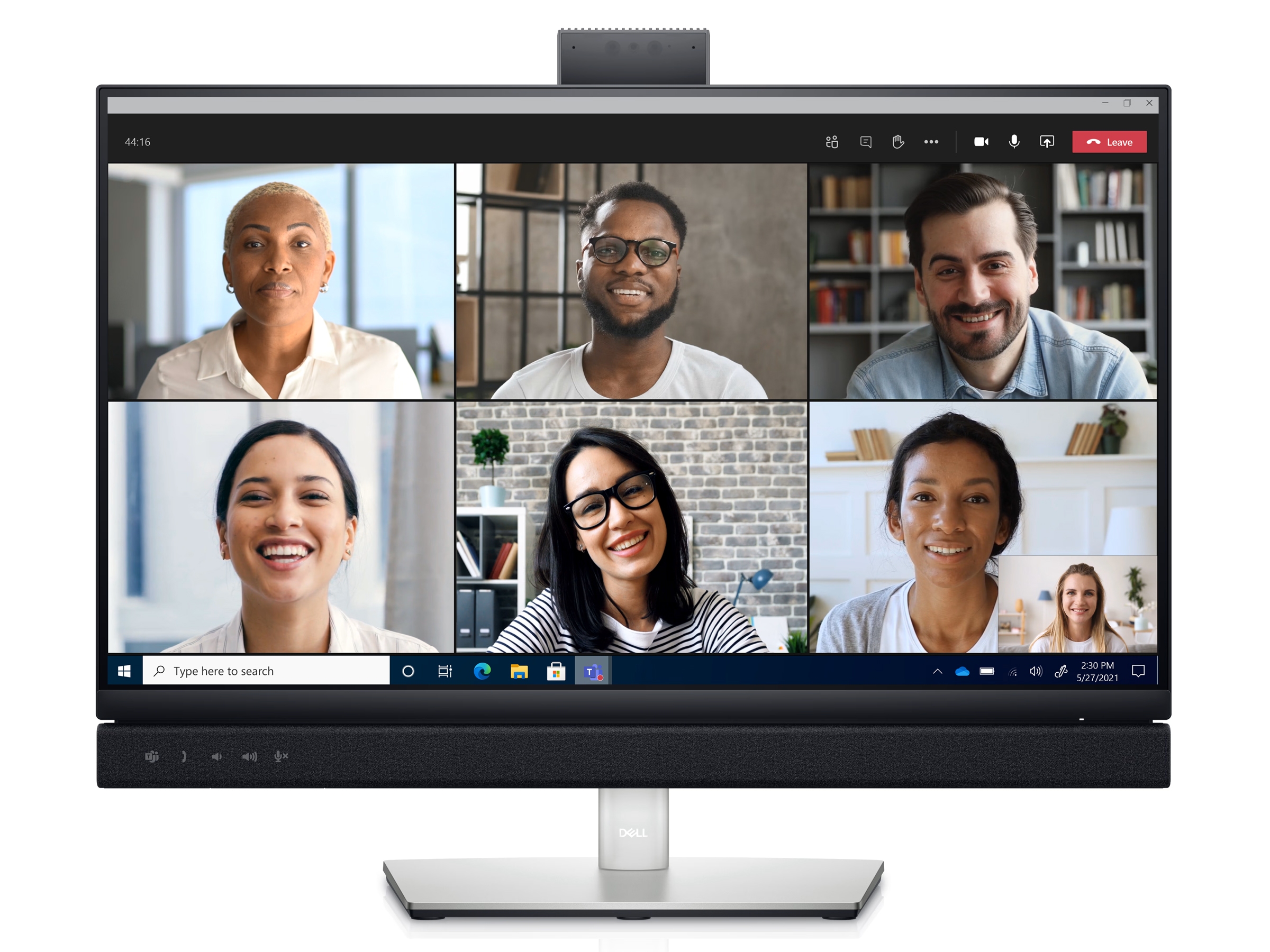 Dell C2422He Conferencing Monitor 23.8' FHD Ips, 6ms, 1.000:1, 250 cd/m², Webcam