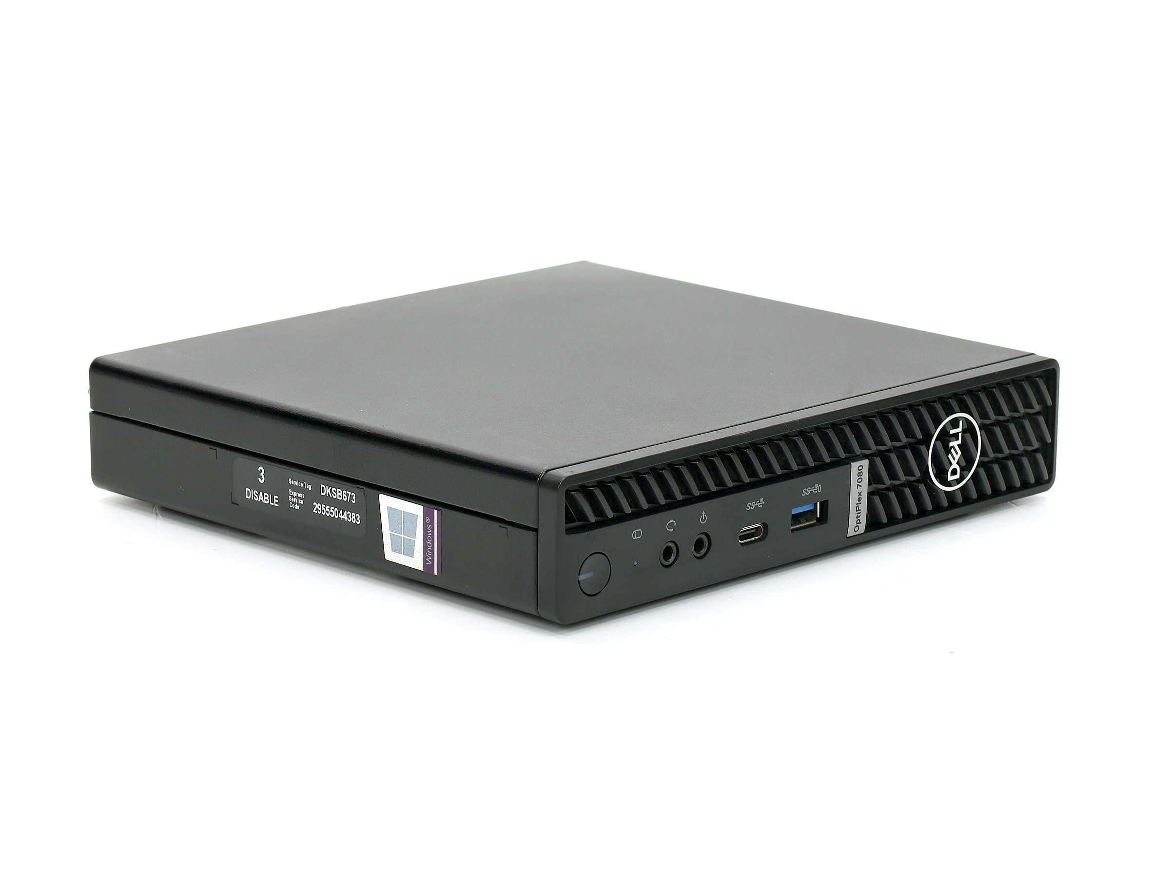 Dell OptiPlex 7080 Micro-Desktop-PC i5-10500T 6x 2,30GHz 16Gb Ddr4 256Gb NVMe