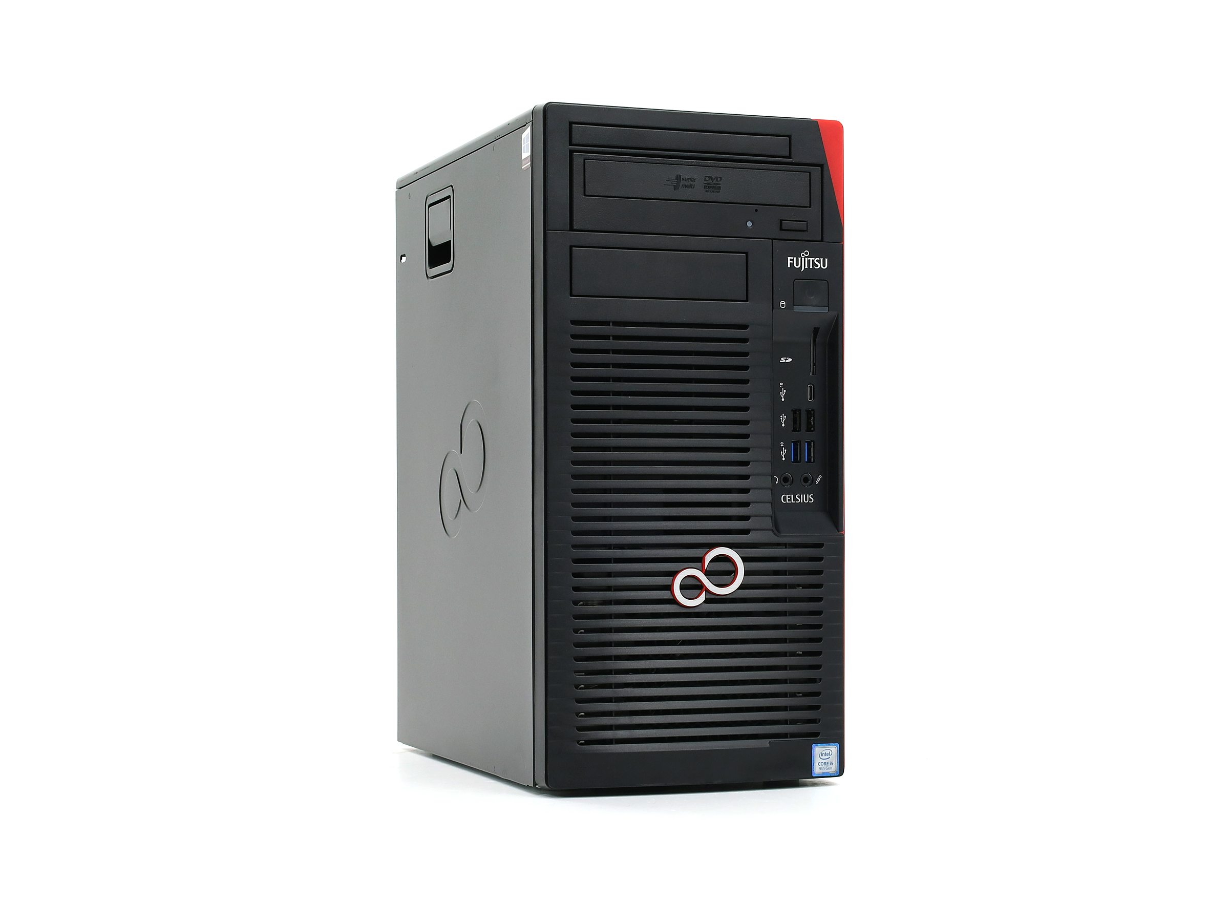 Fujitsu Celsius W580power Mini-Tower i5-9500 (6x3,0GHz) 32Gb Ddr4 256Gb SSD Raid