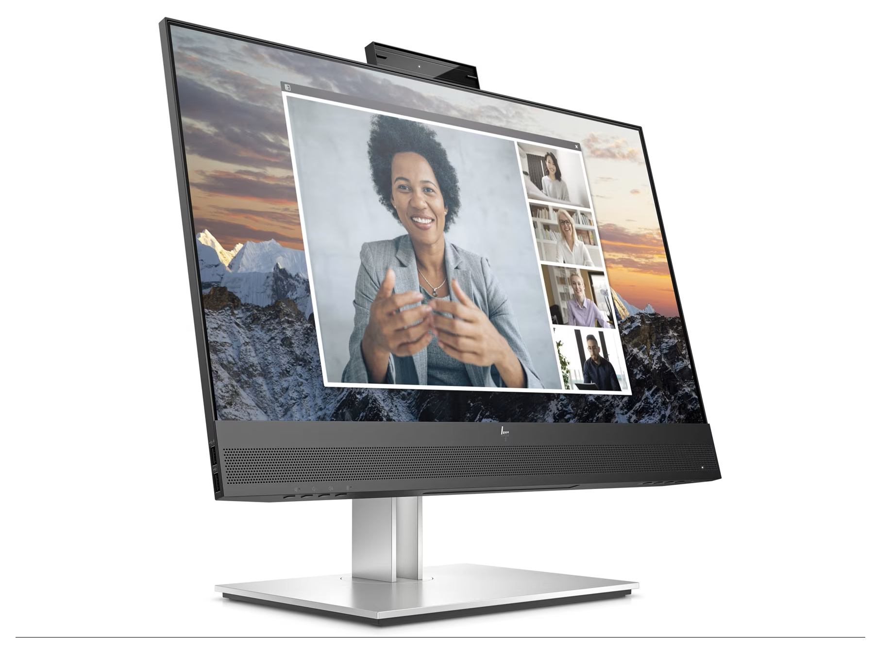 HP E24m G4 Conferencing-Monitor 23,8' IPS FHD 75Hz, 1000:1, 300nits, 5ms, Pivot