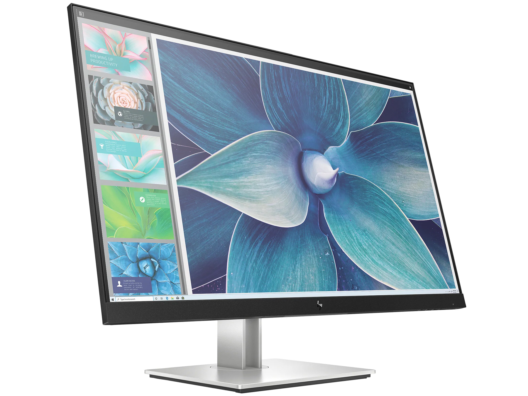 HP E27q G4 QHD-Monitor 27' 3H Wqhd LED Ips, 1.000:1, 250 cd/m², 5ms, Pivot 90°
