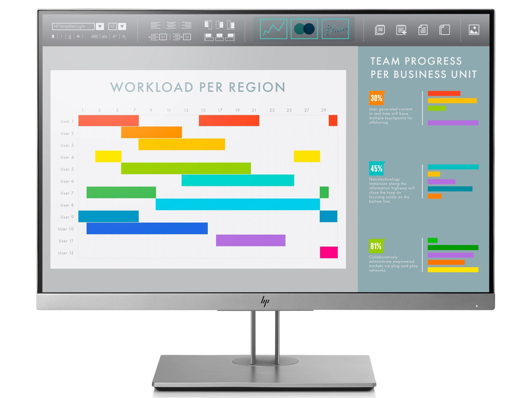 HP EliteDisplay E243i Monitor 24' LED Wuxga 16:10 Ips, 1.000:1, 300cd/m², 5ms