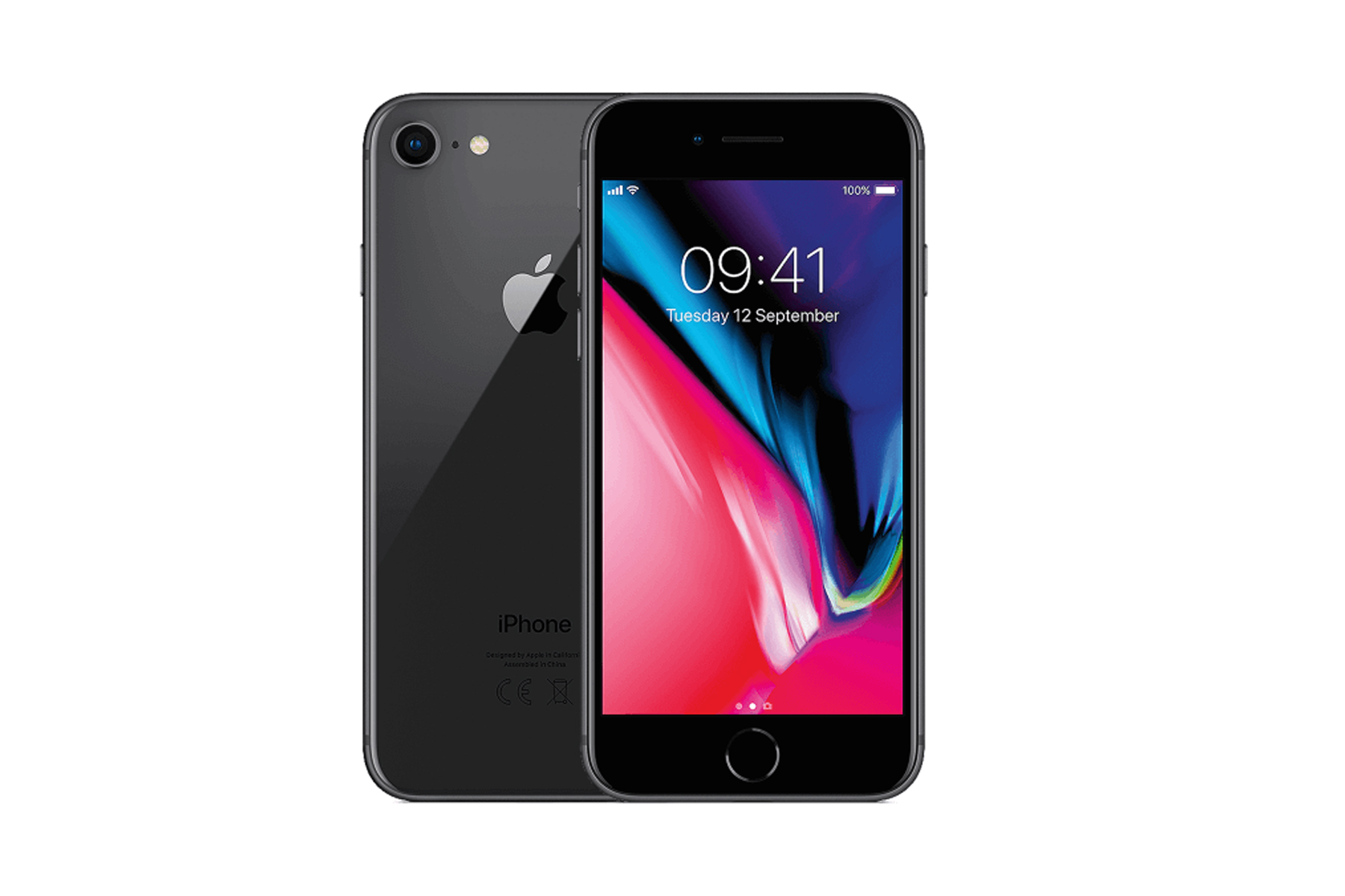 Apple iPhone 8, space-grau 64Gb Smartphone ohne SIM-Lock