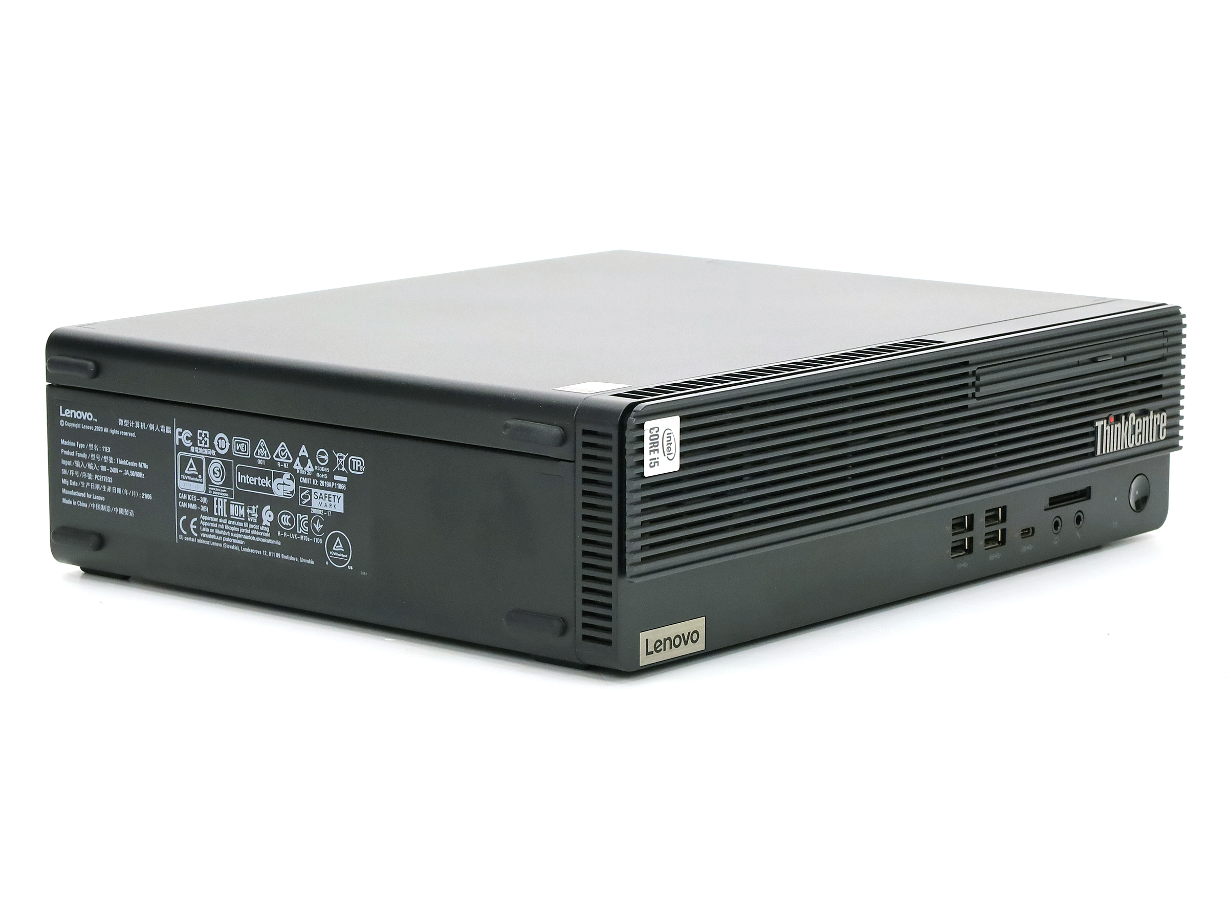 Lenovo ThinkCentre M70q Tiny Usff i5-10400 (6x 2.9GHz) 16Gb RAM Ddr4 256Gb NVMe