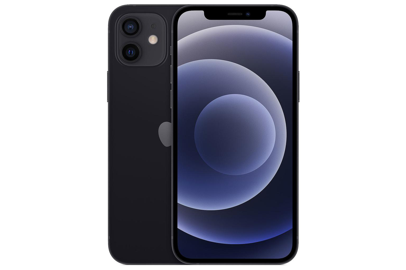 Apple iPhone 12 Smartphone 64Gb Schwarz ohne SIM-Lock