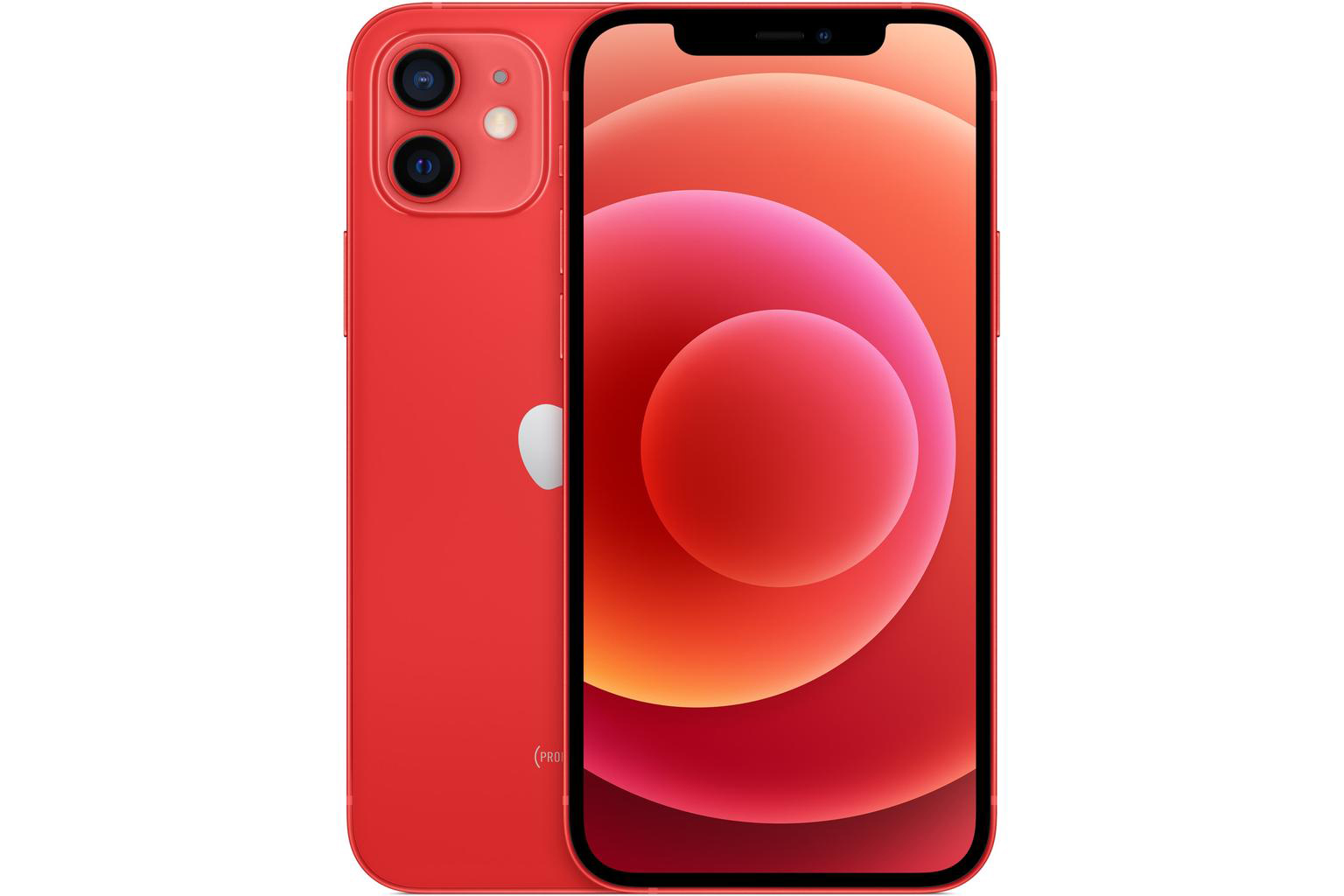 Apple iPhone 12 Smartphone 64Gb (Product)Red ohne SIM-Lock