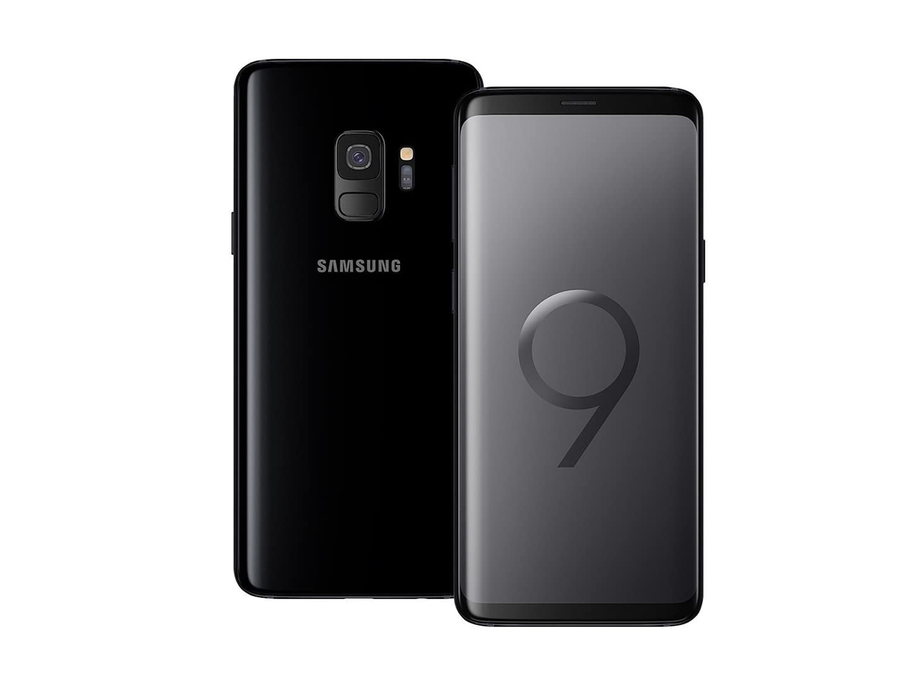 Samsung Galaxy S9 (Sm-G960F), Midnight Black (schwarz), 64Gb