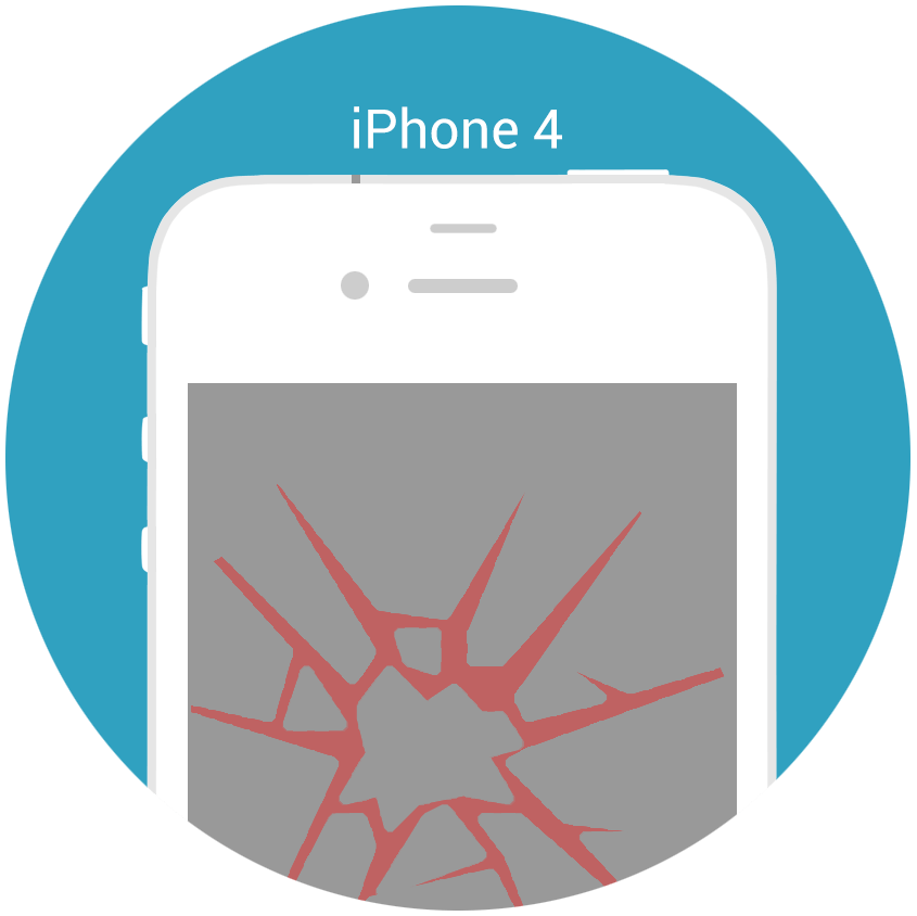 iPhone 4 - Display Glas Touchscreen Reparatur