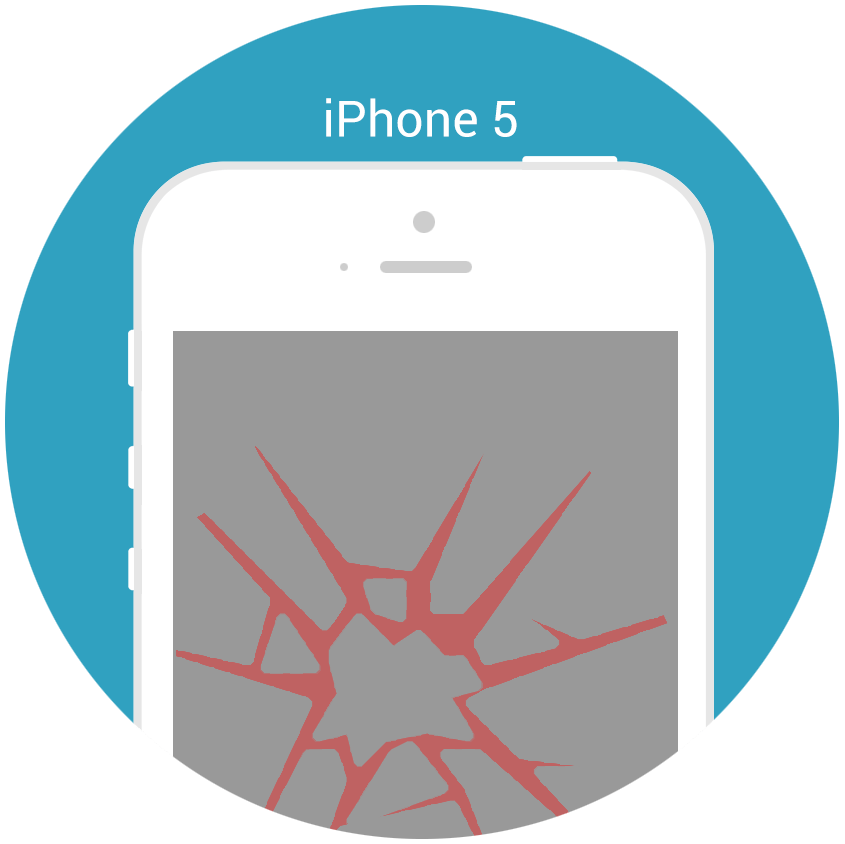 iPhone 5 - Display Glas Touchscreen Reparatur