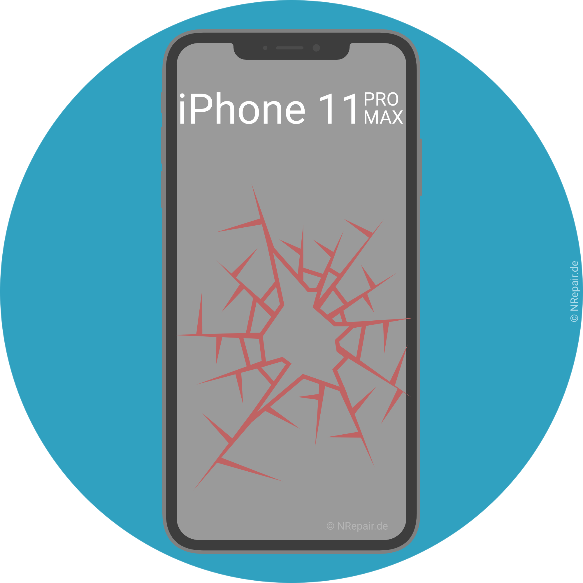 iPhone 11 Pro Max - ORIGINAL Display Glas Touchscreen Reparatur