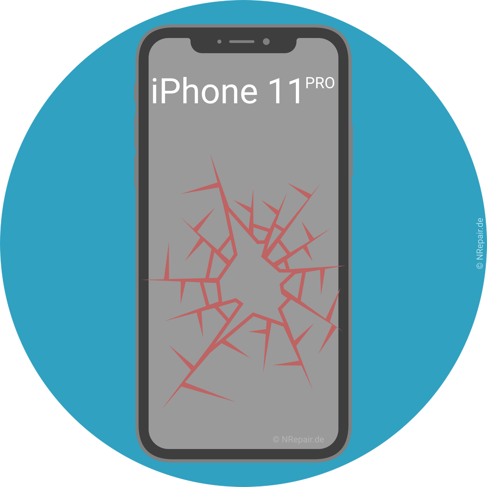 iPhone 11 Pro - ORIGINAL Display Glas Touchscreen Reparatur