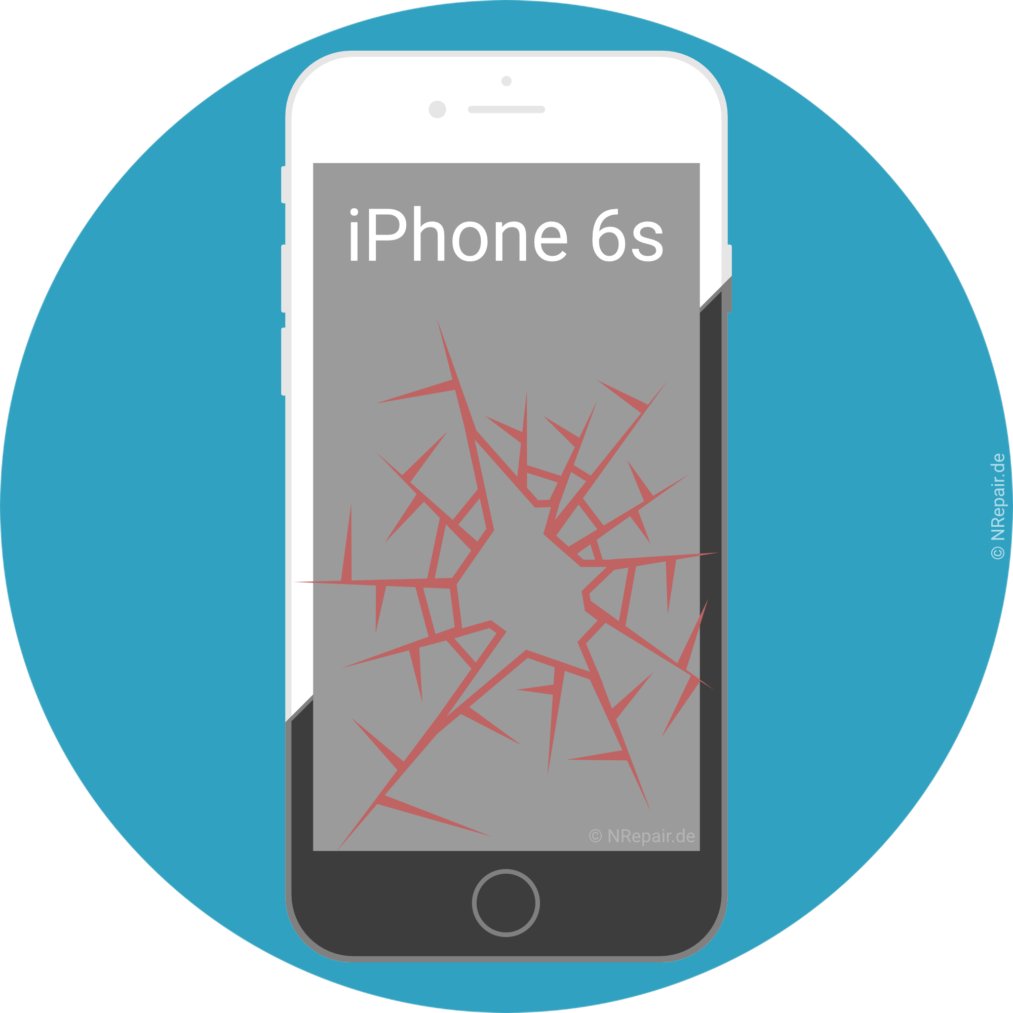 iPhone 6s - Original Apple Display Glas Touchscreen Reparatur