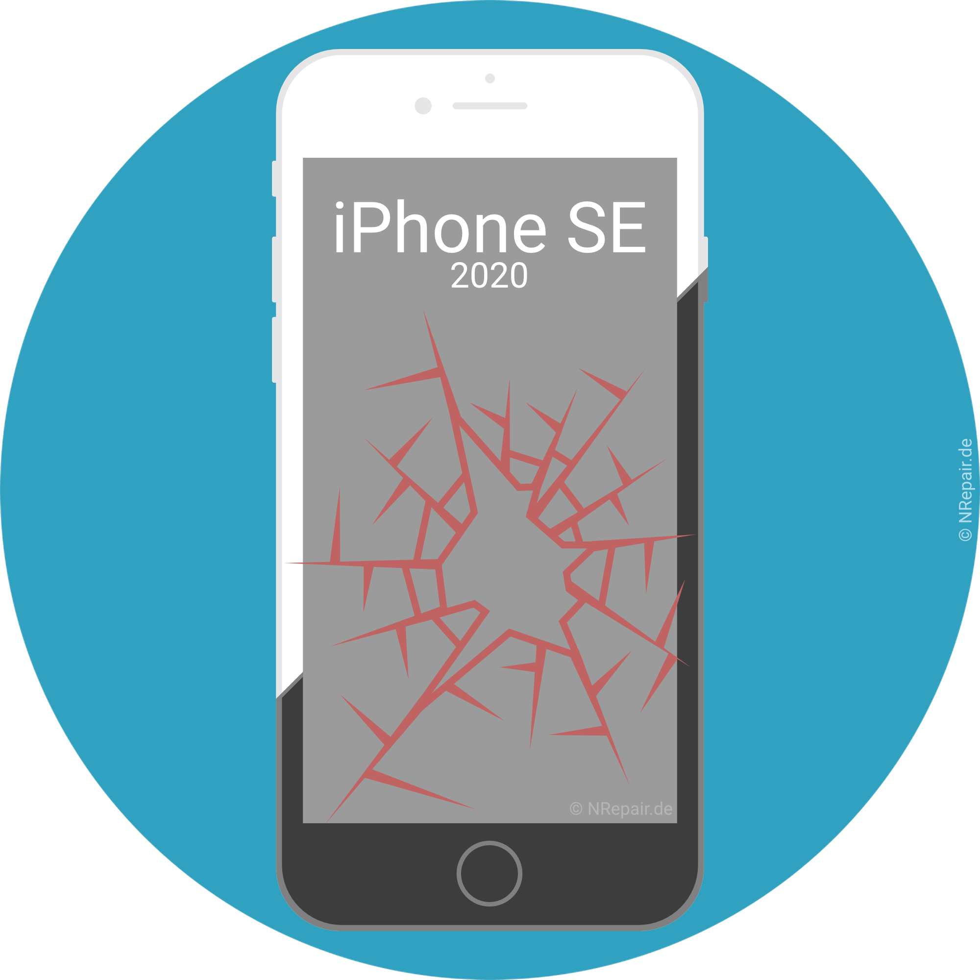 iPhone SE 2020 - Original Apple Display Glas Touchscreen Reparatur