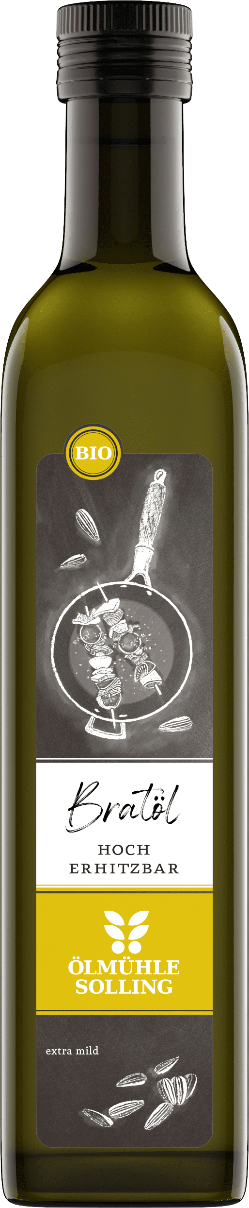 Bratöl aus High Oleic Sonnenblumenkernen 500 ml