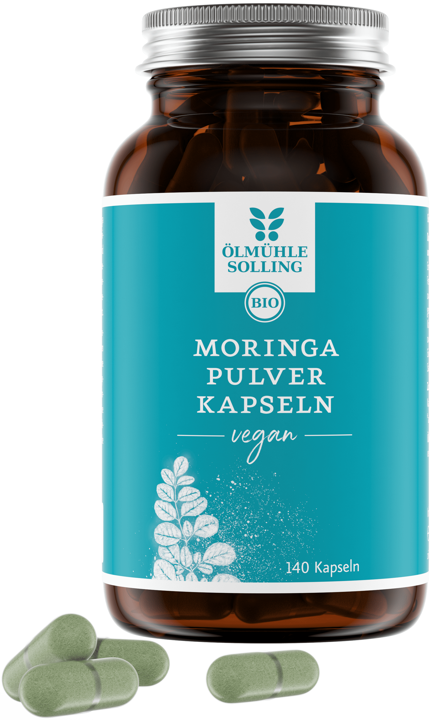 Moringapulver Kapseln 140 Kapseln 72 g