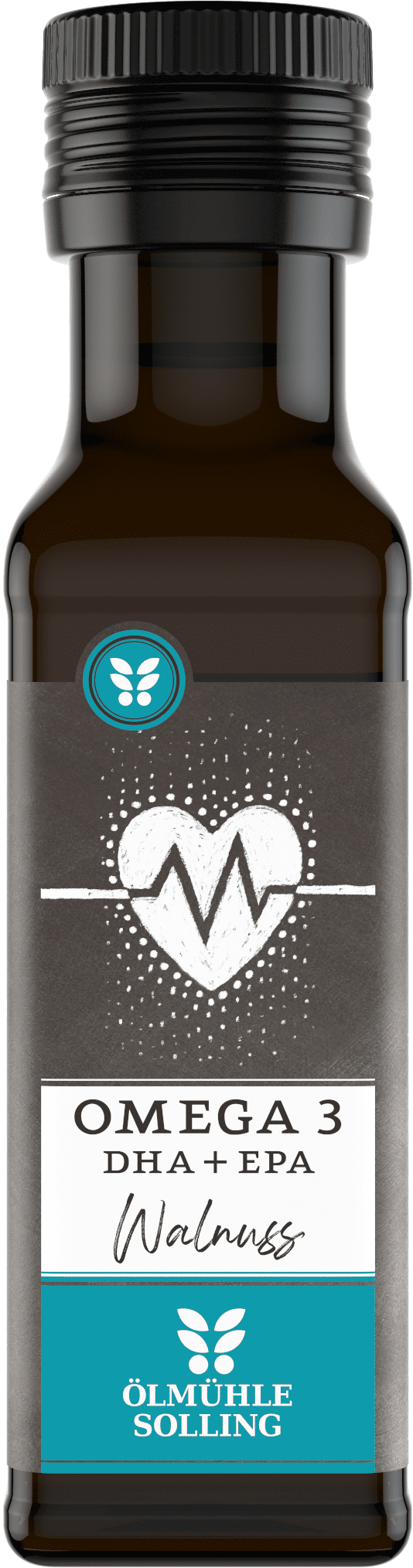 Omega 3 Öl Walnuss mit DHA + EPA Algenöl 100 ml