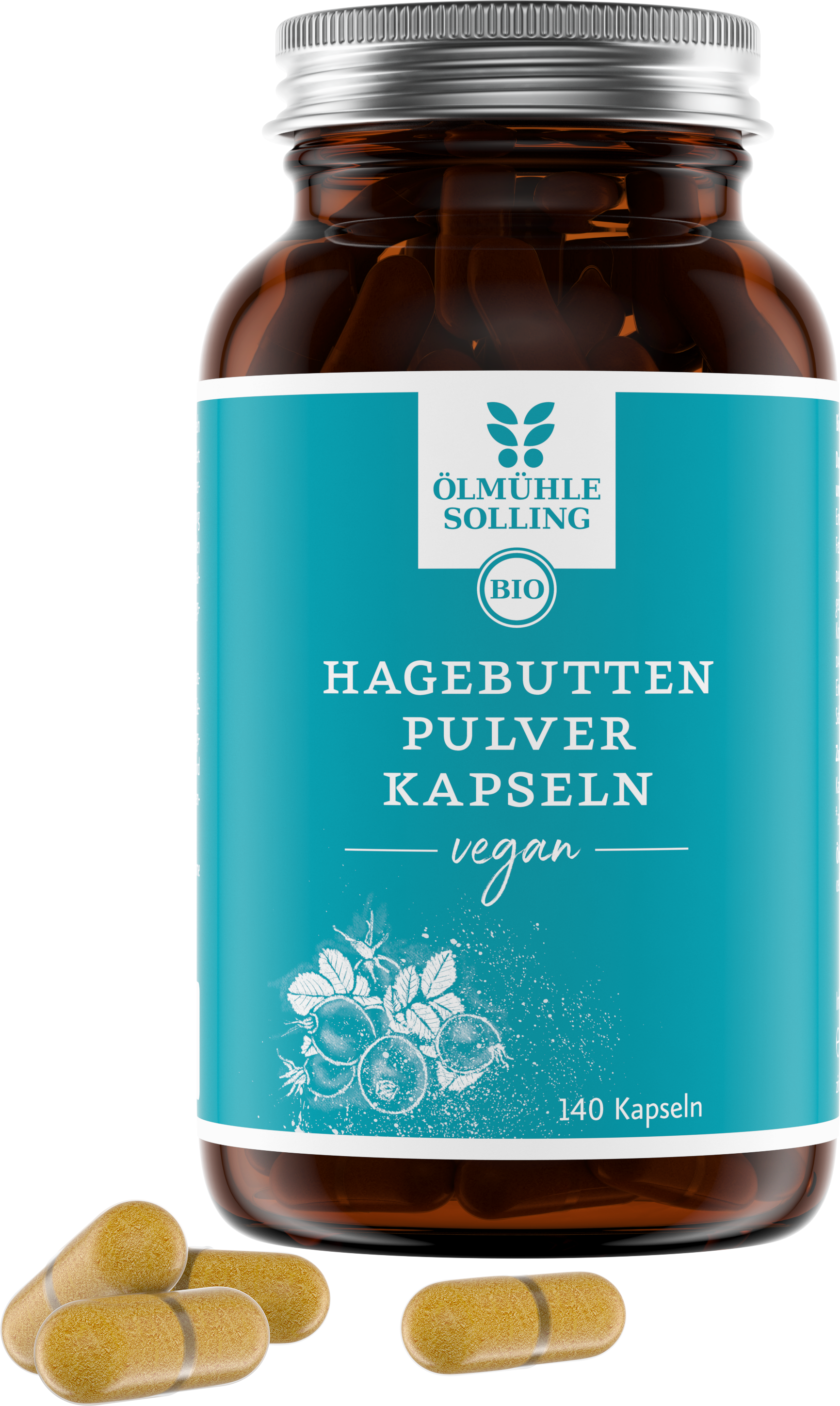 Hagebuttenpulver Kapseln 140 Kapseln 91 g